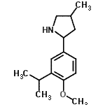 CAS#: 603068-73-1， 2-(3-Isopropyl-4-methoxyphenyl)-4-methylpyrrolidine
