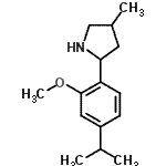 CAS#: 603069-03-0， 2-(4-Isopropyl-2-methoxyphenyl)-4-methylpyrrolidine