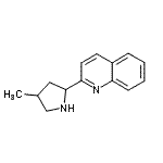CAS#: 603090-00-2， 2-(4-Methyl-2-pyrrolidinyl)quinoline