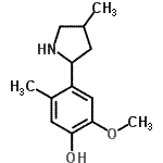 CAS#: 603090-15-9， 2-Methoxy-5-methyl-4-(4-methyl-2-pyrrolidinyl)phenol