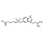 CAS#: 603137-41-3， 4-{[({3-[2-(Dimethylamino)ethyl]-1H-indol-5-yl}methyl)sulfonyl]amino}butanoic acid