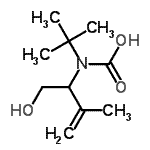 CAS#: 603143-03-9， (1-Hydroxy-3-methyl-3-buten-2-yl)(2-methyl-2-propanyl)carbamic acid