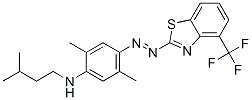 CAS#: 60388-23-0， N-Isopentyl-4-[[4-(Trifluoromethyl)Benzothiazol-2-Yl]Azo]-2,5-Xylidine