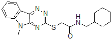 CAS#: 603946-13-0， N-(Cyclohexylmethyl)-2-[(5-Methyl-5H-1,2,4-Triazino[5,6-b]Indol-3-Yl)Thio]-Acetamide