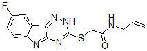 CAS#: 603947-91-7， 2-[(8-Fluoro-2H-1,2,4-Triazino[5,6-b]Indol-3-Yl)Thio]-N-Allyl-Acetamide