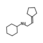 CAS#: 603962-86-3， N-(2-Cyclopentylideneethyl)cyclohexanamine
