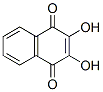 structure of CAS# 605-37-8, 2,3-Dihydroxy-1,4-Naphthoquinone;1,4-Dihydroxy-2,3-Naphthoquinone;Isonaphthazarine;Nsc401107