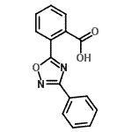 CAS#: 60510-51-2， 2-(3-Phenyl-1,2,4-Oxadiazol-5-Yl)Benzoic Acid