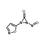 CAS#: 60513-65-7， 1-Nitroso-2-(1,2-oxazol-5-yl)-3-diaziridinone