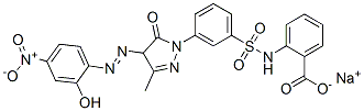 CAS#: 6054-90-6， Sodium 2-[[[3-[4,5-Dihydro-4-[(2-Hydroxy-4-Nitrophenyl)Azo]-3-Methyl-5-Oxo-1H-Pyrazol-1-Yl]Phenyl]Sulphonyl]Amino]Benzoate