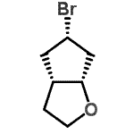 CAS#: 605655-00-3， (3aR,5S,6aS)-5-Bromohexahydro-2H-cyclopenta[b]furan