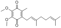 结构式 CAS# 606-06-4, 辅酶 Q2