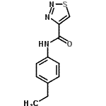 CAS#: 606091-90-1， N-(4-Ethylphenyl)-1,2,3-thiadiazole-4-carboxamide