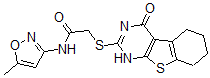 CAS#: 606106-13-2， 2-[(1,4,5,6,7,8-Hexahydro-4-Oxo[1]Benzothieno[2,3-d]Pyrimidin-2-Yl)Thio]-N-(5-Methyl-3-Isoxazolyl)-Acetamide