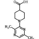 CAS#: 606106-86-9， 1-(3,6-Dimethyl-2-pyrazinyl)-4-piperidinecarboxylic acid