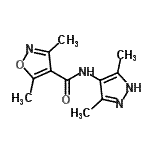 CAS#: 606117-81-1， N-(3,5-Dimethyl-1H-pyrazol-4-yl)-3,5-dimethyl-1,2-oxazole-4-carboxamide