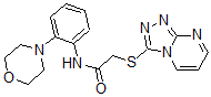 CAS#: 606121-79-3， N-[2-(4-Morpholinyl)Phenyl]-2-(1,2,4-Triazolo[4,3-a]Pyrimidin-3-Ylthio)-Acetamide