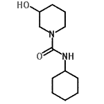 CAS#: 606131-61-7， N-Cyclohexyl-3-hydroxy-1-piperidinecarboxamide