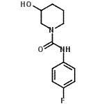 CAS#: 606131-63-9， N-(4-Fluorophenyl)-3-hydroxy-1-piperidinecarboxamide