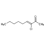 CAS#: 606489-51-4， (3Z)-3-Chloro-3-nonen-2-one