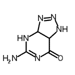 CAS#: 606490-07-7， 5-Amino-1,3a,4,7a-tetrahydro-7H-[1,2,3]triazolo[4,5-d]pyrimidin-7-one