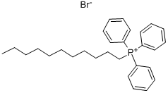 structure of CAS# 60669-22-9, (1-Undecyl)Triphenylphosphonium Bromide;Triphenyl-Undecyl-Phosphonium Bromide;Triphenyl-Undecylphosphonium Bromide;Triphenyl-Undecyl-Phosphanium Bromide