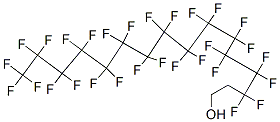 structure of CAS# 60699-51-6, 2-(Perfluorotetradecyl)ethanol;1,1,2,2-Tetrahydroperfluoro-1-Hexadecanol;1-Hexadecanol, 3,3,4,4,5,5,6,6,7,7,8,8,9,9,10,10,11,11,12,12,13,13,14,14,15,15,16,16,16-Nonacosafluoro-;3,3,4,4,5,5,6,6,7,7,8,8,9,9,10,10,11,11,12,12,13,13,14,14,15,15,16,16,16-Nonacosafluorohexadecanol