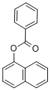 CAS 登录号：607-55-6， 1-萘基苯甲酸酯