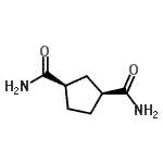 CAS#: 607357-75-5， (1R,3S)-1,3-Cyclopentanedicarboxamide