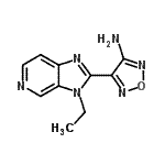 CAS#: 607374-14-1， 4-(3-Ethyl-3H-imidazo[4,5-c]pyridin-2-yl)-1,2,5-oxadiazol-3-amine