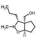 CAS#: 607405-12-9， [(3R,3aR,6aR)-2-Methyl-3-propylhexahydro-3aH-cyclopenta[d][1,2]oxazol-3a-yl]methanol
