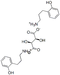 CAS#: 60763-48-6， (S)-[[2-(Hydroxyphenyl)-1-Methyl]Ethyl]Ammonium [R-(R*,R*)]-Tartrate
