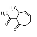 CAS#: 607729-96-4， 2-Acetyl-3-methyl-4-cyclohepten-1-one