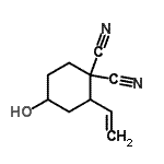CAS#: 607730-64-3， 4-Hydroxy-2-vinyl-1,1-cyclohexanedicarbonitrile