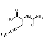 CAS#: 607737-02-0， (2R)-2-(Carbamoylamino)-4-hexynoic acid