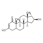 CAS#: 60828-06-0， (16beta)-3,16-Dihydroxyandrost-2-En-1-One