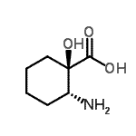 CAS#: 608520-00-9， (1R,2R)-2-Amino-1-hydroxycyclohexanecarboxylic acid