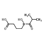 CAS#: 608527-41-9， 4-[Hydroxy(isobutyryl)amino]butanoic acid