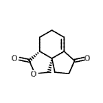 CAS#: 608534-86-7， (3aR,9aR)-4,5,9,9a-Tetrahydro-1H-indeno[3a,4-c]furan-1,6(8H)-dione