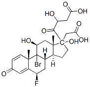 CAS#: 60864-40-6， 9-Bromo-6beta-Fluoro-11beta,17,21-Trihydroxypregna-1,4-Diene-3,20-Dione 17,21-Di(Acetate)