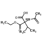 CAS#: 609346-34-1， Ethyl N-acetyl-2'-hydroxy-3-methyl-2'-oxoisovalinate