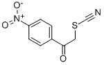 structure of CAS# 6097-21-8, 4-Nitrophenacyl Thiocyanate;1-(4-Nitrophenyl)-2-Thiocyanato-Ethanone;Oprea1_201754;Zinc02381406