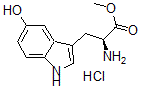 结构式 CAS# 60971-91-7, 5-羟基-L-色氨酸甲酯单盐酸盐