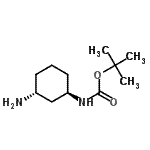 CAS#: 609788-04-7， 2-Methyl-2-propanyl [(1R,3R)-3-aminocyclohexyl]carbamate