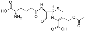 structure of CAS# 61-24-5, 7-(5-Amino-5-Carboxyvaleramido)Cephalosporanic Acid;Zinc (6R,7R)-3-(Acetoxymethyl)-7-[(5-Amino-6-Oxido-6-Oxo-Hexanoyl)Amino]-8-Oxo-5-Thia-1-Azabicyclo[4.2.0]Oct-2-Ene-2-Carboxylate;Zinc (6R,7R)-3-(Acetoxymethyl)-7-[(5-Amino-6-Oxido-1,6-Dioxohexyl)Amino]-8-Oxo-5-Thia-1-Azabicyclo[4.2.0]Oct-2-Ene-2-Carboxylate;Zinc (6R,7R)-3-(Acetoxymethyl)-7-[(5-Amino-6-Keto-6-Oxido-Hexanoyl)Amino]-8-Keto-5-Thia-1-Azabicyclo[4.2.0]Oct-2-Ene-2-Carboxylate