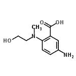 CAS#: 610276-33-0， 5-Amino-2-[(2-hydroxyethyl)(methyl)amino]benzoic acid