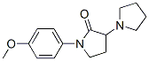 CAS#: 6103-46-4， 1-(4-Methoxyphenyl)-3-(1-Pyrrolidinyl)Pyrrolidin-2-One