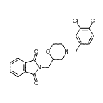 CAS#: 610305-43-6， 2-{[4-(3,4-Dichlorobenzyl)-2-morpholinyl]methyl}-1H-isoindole-1,3(2H)-dione