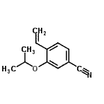CAS#: 610797-36-9， 3-Isopropoxy-4-vinylbenzonitrile