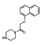 CAS#: 610802-14-7， 2-(1-Naphthyloxy)-1-(1-piperazinyl)ethanone
